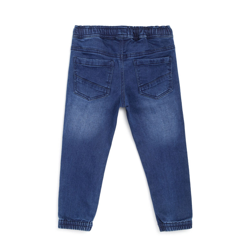 Boys Dark Blue Solid Long Trouser image number null